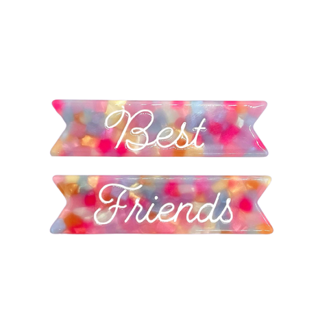 Best Friends Hair Clips for Kids